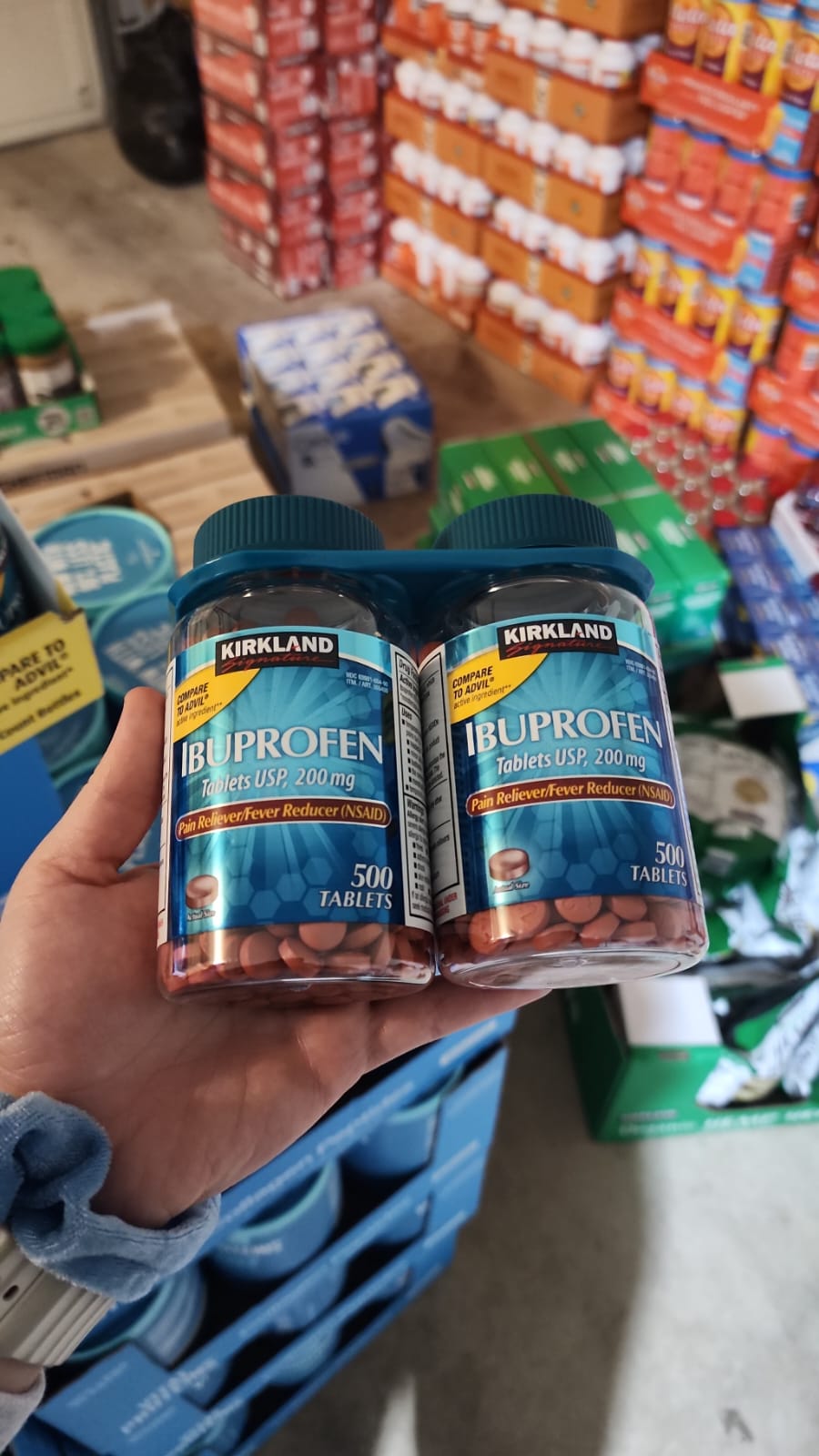 Kirkland Signature Ibuprofeno 200mg Kirkland Signature ibuprophen 500 tablets 2pc