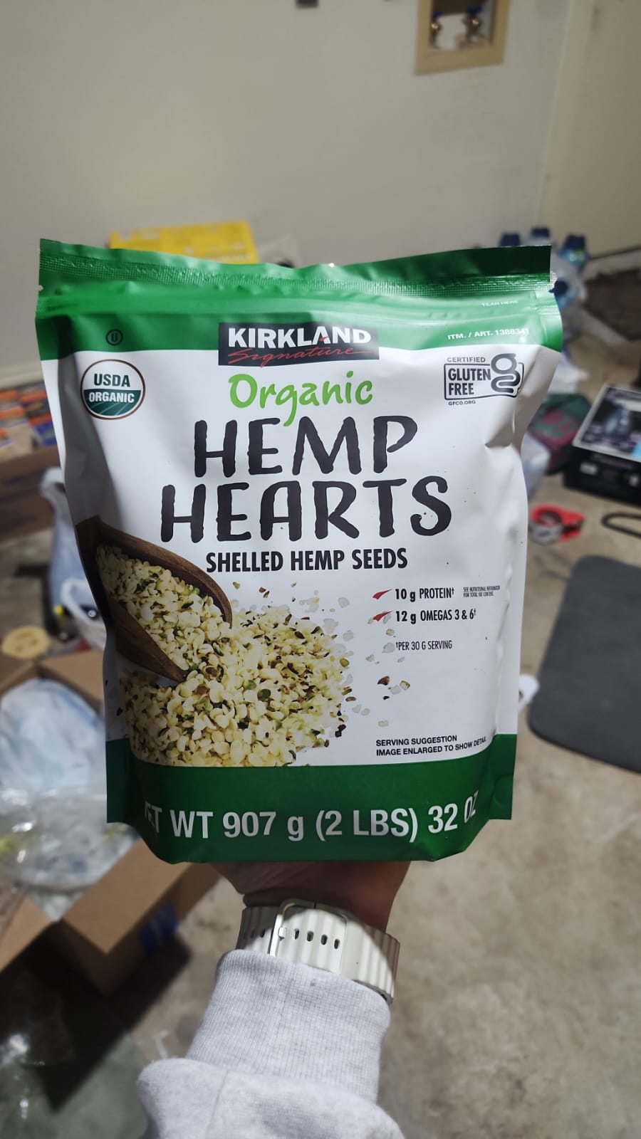 Kirkland Signature Hemp Hearts 907gr 32oz Kirkland hemp Hearts
