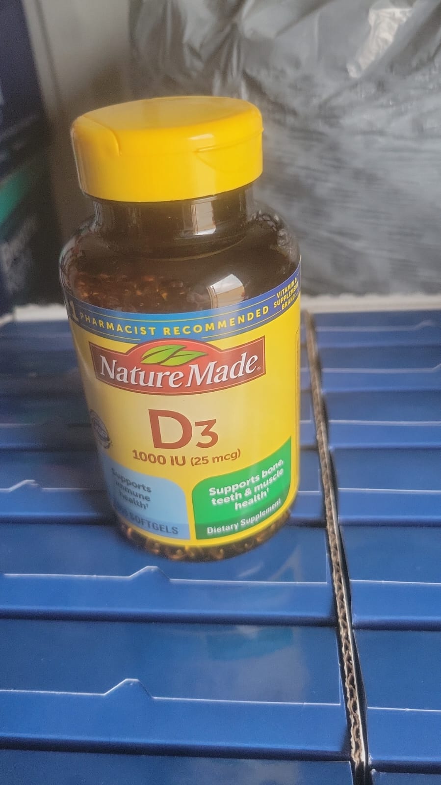 Nature Made Vitamin D3 1000 IU 650 Softgels Nature Made D3 1000 IU 25 mega 650 softgels