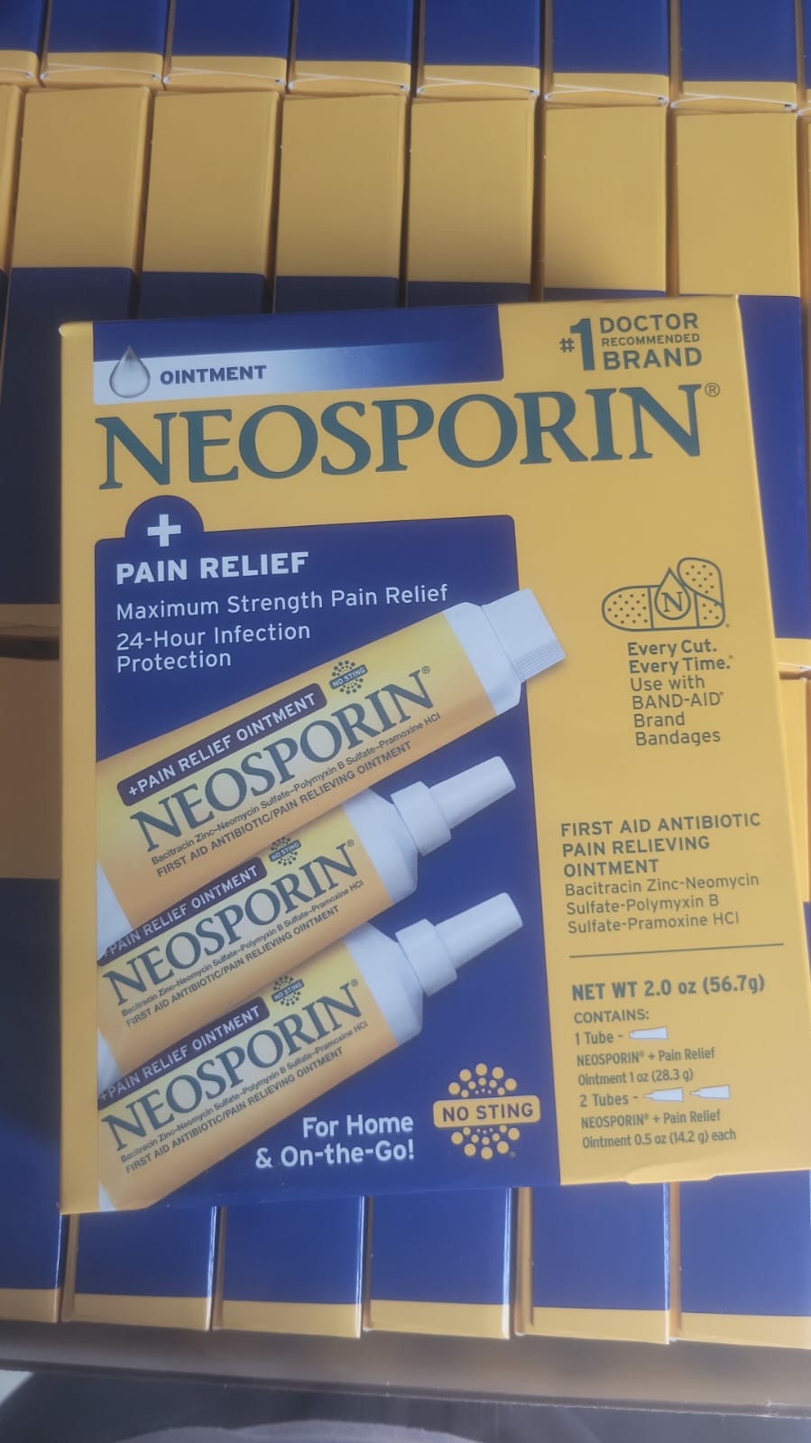 Neosporin Pomada Para Alivio Del Dolor - 56.7g 2