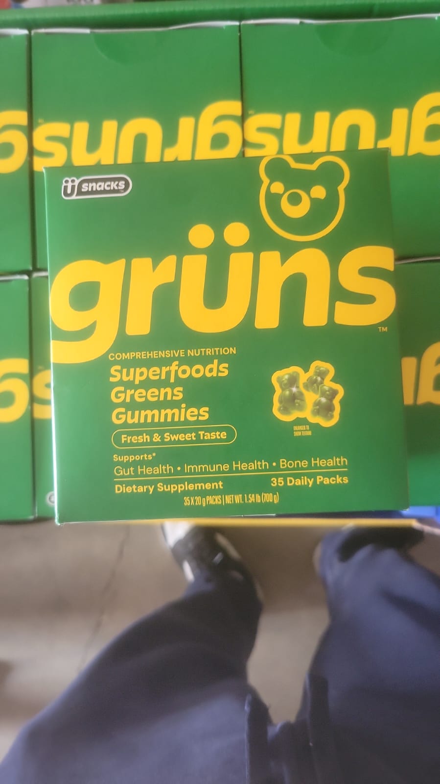 Gruns Adult Superfood Greens Gummies 3
