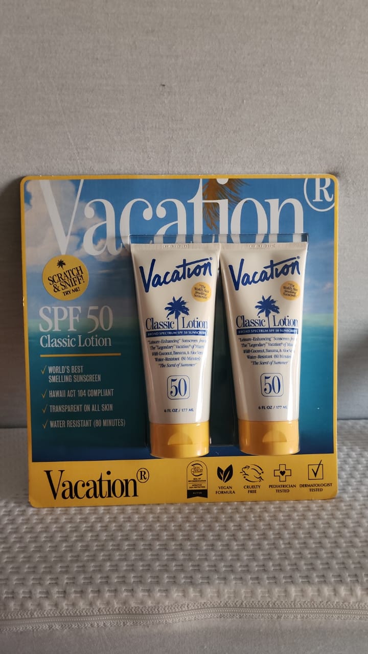 Vacation Classic Lotion SPF 50 (2 Pack)