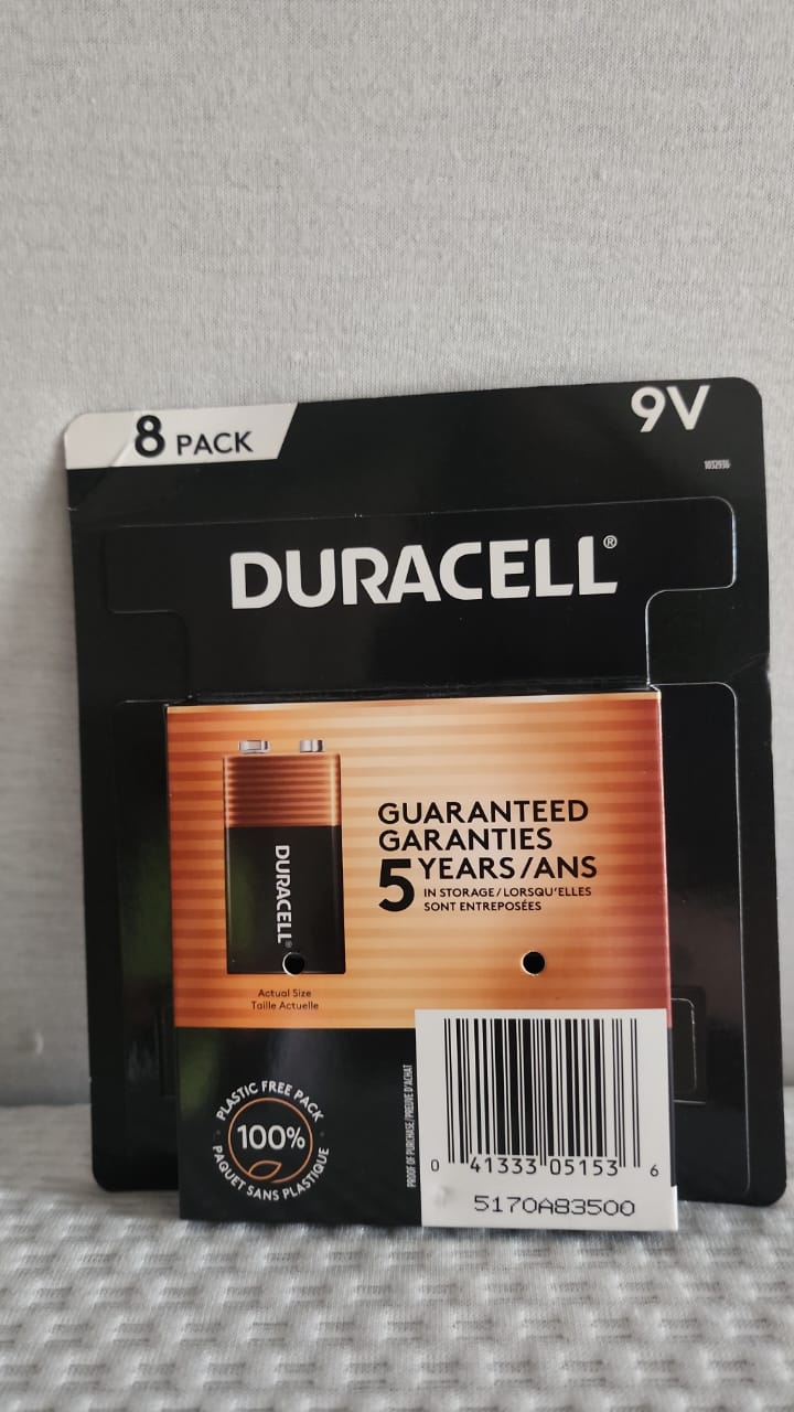 DURACELL 9V Alkaline Batteries 8-Count 2