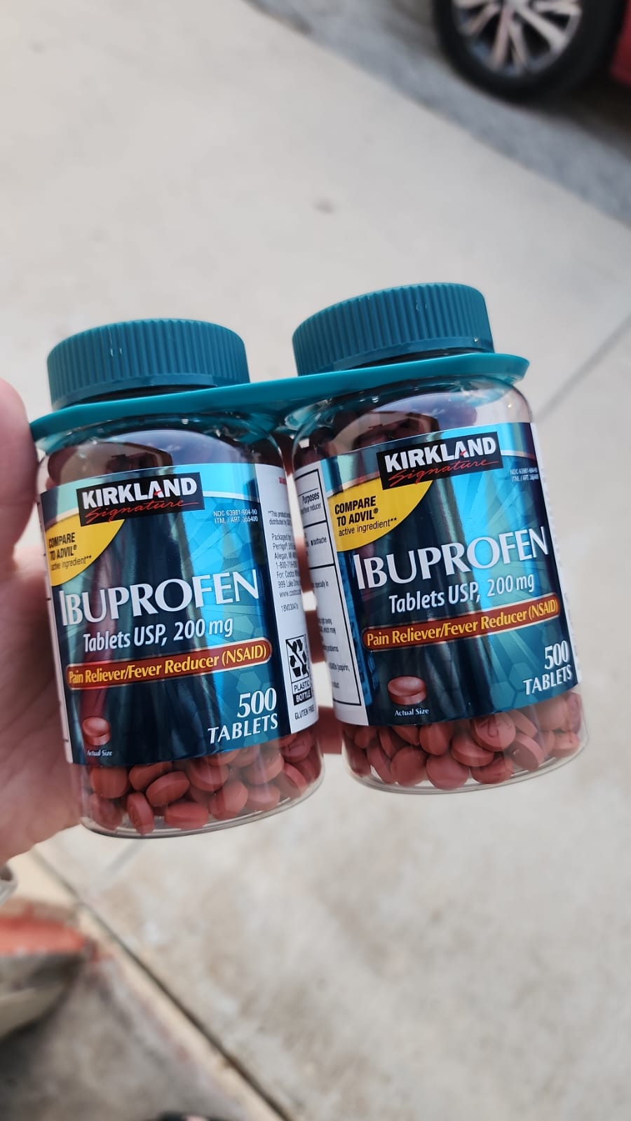 Kirkland Signature Ibuprofeno 200mg Kirkland Signature ibuprophen 500 tablets 2pc 2